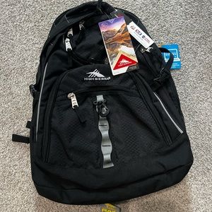 NWT High Sierra Black Backpack